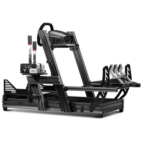 Next Level Racing F-GT Elite Cockpit in Alluminio - Wheel Plate Edition