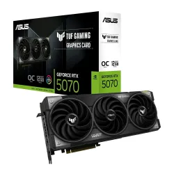 Asus TUF Gaming GeForce RTX 5070 12GB OC Edition, 12288 MB GDDR7, DLSS 4