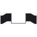 Res-Tech GT Direct Drive Support per MOZA R5 / R9 - Nero