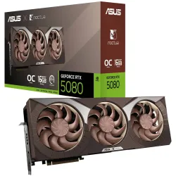 Asus GeForce RTX 5080 16GB GDDR7 Noctua OC Edition, 16384 MB GDDR7, DLSS 4 Asus GeForce RTX 5080 16GB GDDR7 Noctua OC Edition, 16384 MB GDDR7, DLSS 4