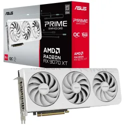 Asus PRIME Radeon RX 9070 XT OC Edition White 16GB GDDR6, RDNA 4 Asus PRIME Radeon RX 9070 XT OC Edition White 16GB GDDR6, RDNA 4