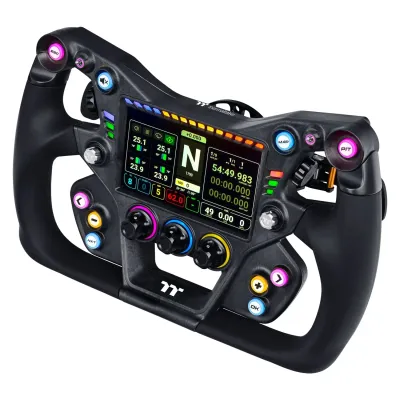 Thermaltake XRW-G1 GT Steering Wheel - Volante Sim Racing 300mm con Display Touchscreen 5