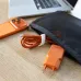 InLine Caricatore USB-C 30W GaN Doppio USB-C PD/PPS - Papaya/Arancione