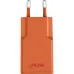 InLine Caricatore USB-C 30W GaN Doppio USB-C PD/PPS - Papaya/Arancione