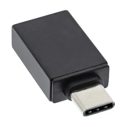 InLine Adattatore USB 3.2 Gen.2 - Spina USB-C a Presa USB-A, OTG, Power Delivery 3A