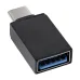 InLine Adattatore USB 3.2 Gen.2 - Spina USB-C a Presa USB-A, OTG, Power Delivery 3A