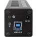 InLine Hub USB 3.2 Gen.1 10 Porte - Corpo in Alluminio Nero con Alimentatore 4A