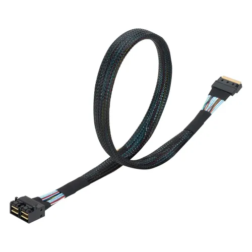 SilverStone SST-CPS08-8i - Cavo interno Mini SAS HD SFF-8643 a SlimSAS SFF-8654 8i - 600mm