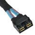 SilverStone SST-CPS08-8i - Cavo interno Mini SAS HD SFF-8643 a SlimSAS SFF-8654 8i - 600mm