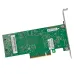 SilverStone ECS08 - Scheda HBA Tri-Mode PCIe 3.1 x8 SAS/SATA/NVMe 16i