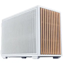 Lian Li x DAN Cases B4 Wood Edition - Case Micro-ATX SFF 21,3L, Faggio Bianco