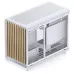 Jonsbo D33 Wood - Case mATX Vetro Temperato con Frontale in Legno, Bianco