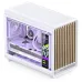 Jonsbo D33 Wood - Case mATX Vetro Temperato con Frontale in Legno, Bianco