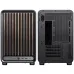 Jonsbo D33 Wood - Case mATX Vetro Temperato con Frontale in Legno, Nero