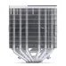 Jonsbo CC90 Dissipatore CPU Dual Tower Bianco - 6 Heat Pipe, Ventola PWM 130mm, Display a Segmenti, 285W TDP