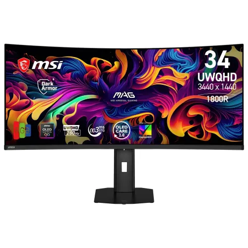 MSI MAG 341CQP QD‑OLED X28 - Monitor 34