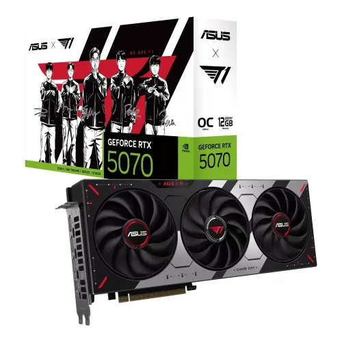 ASUS T1 GeForce RTX 5070 OC Edition 12GB GDDR7 - Edizione Speciale T1