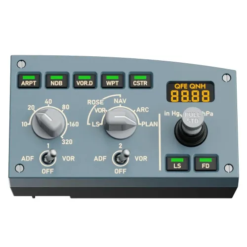 MOZA MA3F Electronic Flight Control Module R - Modulo EFIS Lato Destro per Cockpit Airbus