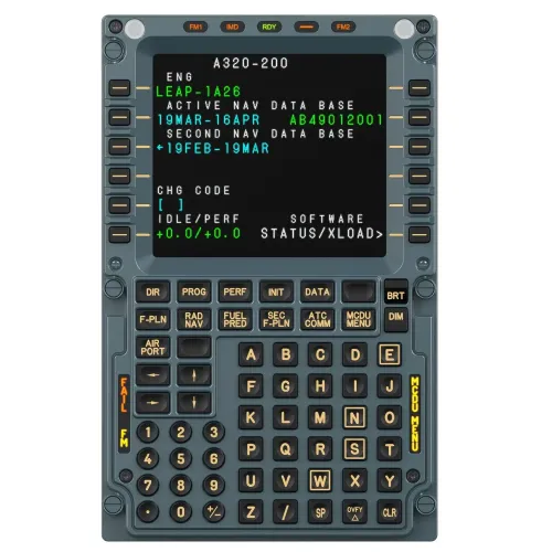 MOZA MA3F Flight Computer Display - Pannello MCDU Airbus per Simulazione di Volo