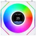 Lian Li UNI FAN SL-INF LCD FLEX Wireless - Reverse Blade 120mm Bianco, Tris con Controller - Bianco