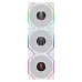 Lian Li UNI FAN TL LCD FLEX Wireless 120mm ARGB - Kit 3 Ventole Reverse con Controller - Bianco