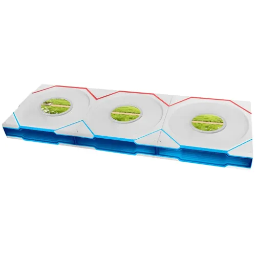 Lian Li UNI FAN TL LCD FLEX Wireless 120mm ARGB - Kit 3 Ventole Reverse con Controller - Bianco