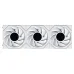 Lian Li UNI FAN TL LCD FLEX Wireless 120mm ARGB - Kit 3 Ventole con Controller - Bianco