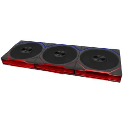 Lian Li UNI FAN TL FLEX Wireless ARGB 120mm - Kit 3 Ventole con Controller - Nero