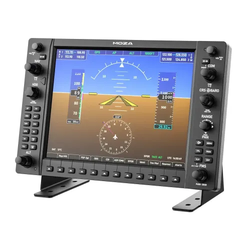 MOZA MGX1000 Flight Instrument Panel - Display IPS 10.4